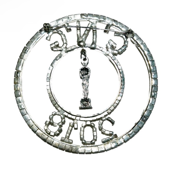 Rhinestone Glitz N Glam GNG Beauty Pageant 2018 Brooch Pin Miss Mrs Kerala India - Picture 12 of 13